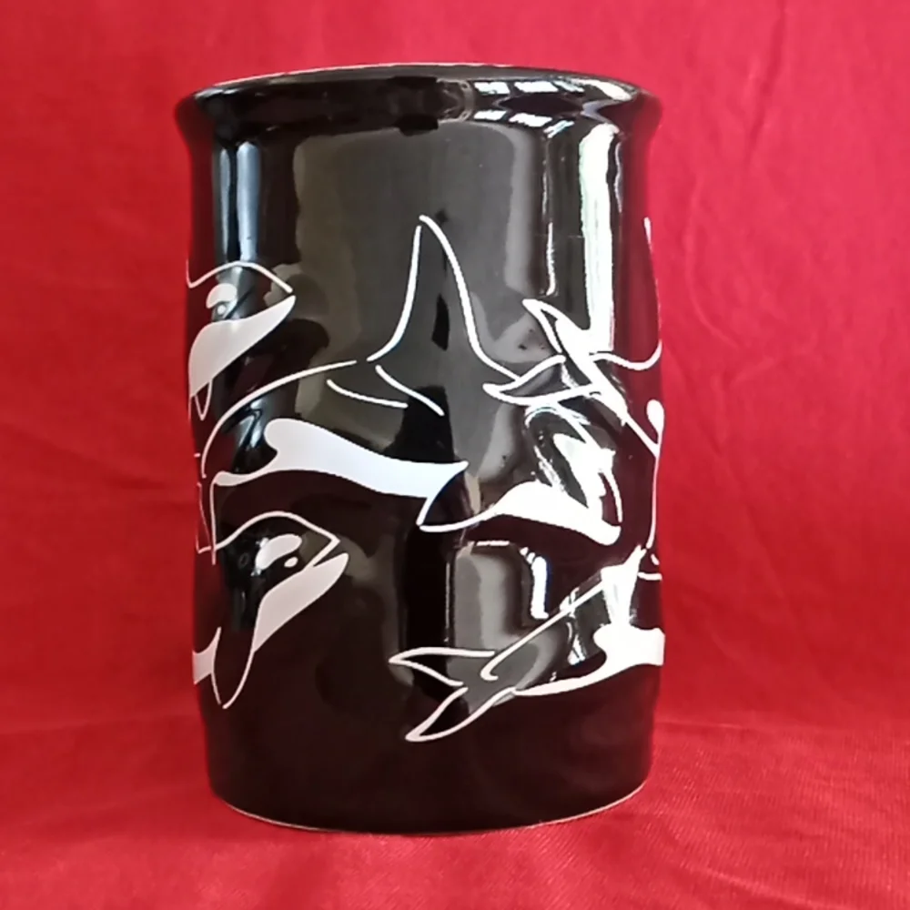 Washington Dolphin 3D Art Coffee Or Tea Mug. 5"Tall - 4"Wide. - Picture 3 of 10